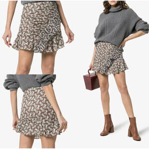 Isabel Étoile Marant Loz floral mini skirt Size 36 / 6